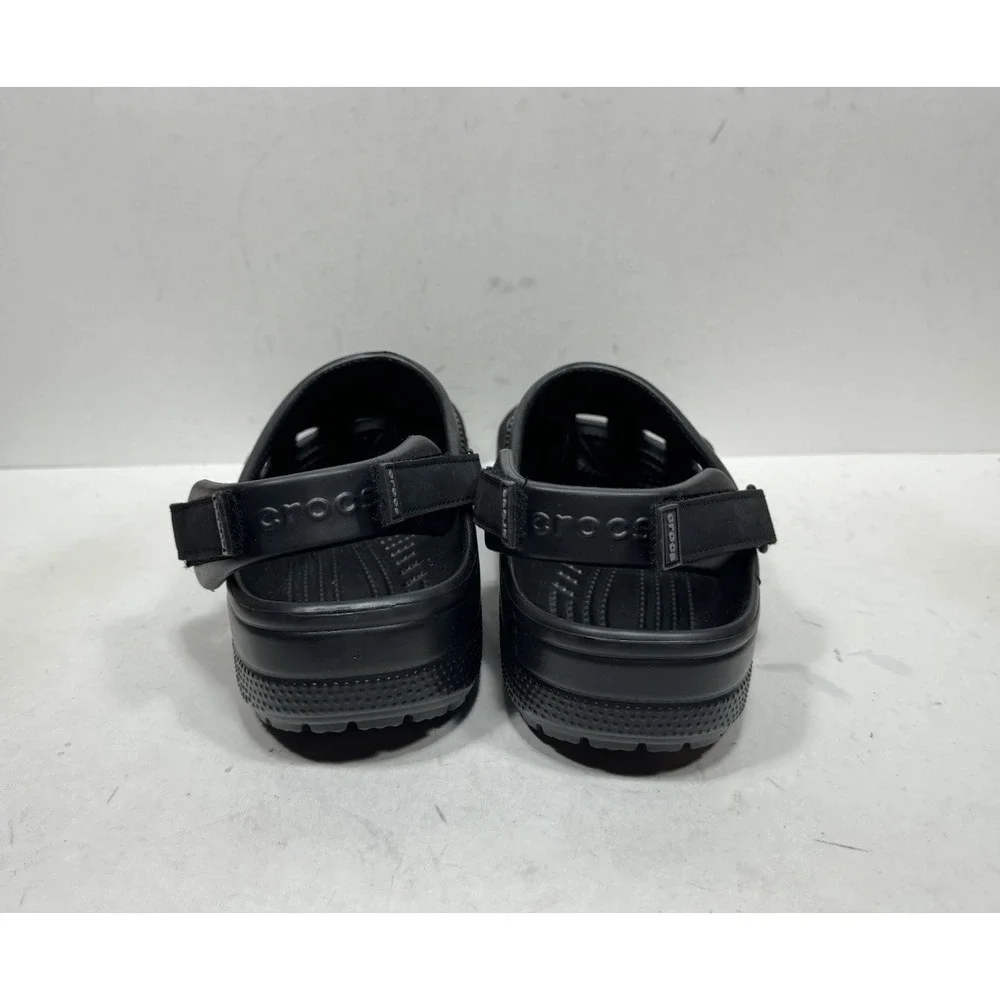 Crocs Yukon Vista II Clog Sandal Men's Size 12 Black New without Tags 207142
